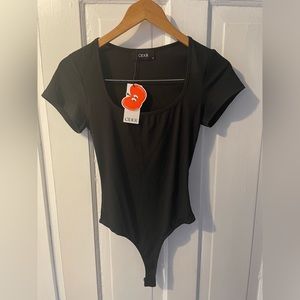 NWT Cider Clothing Black Short Sleeve Bodysuit 🖤